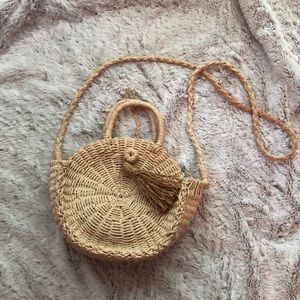 Straw Cross Body